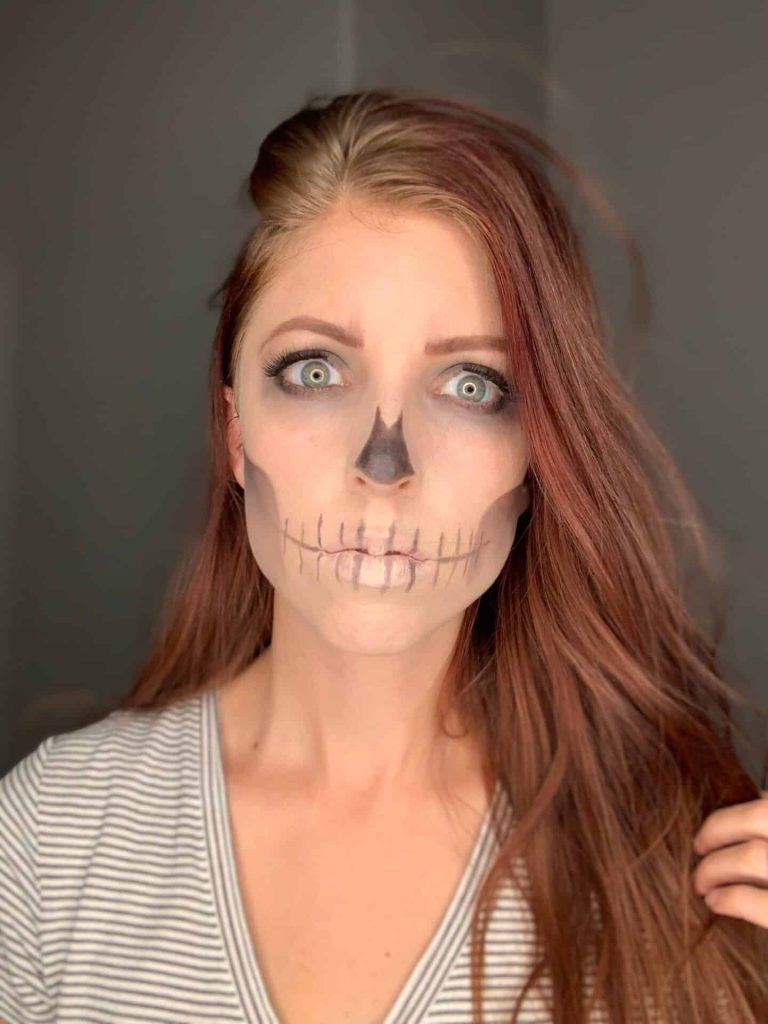 skeleton makeup 3 1440x1920 1 Skull Halloween Makeup Ideas for a Spooky and Creative Look