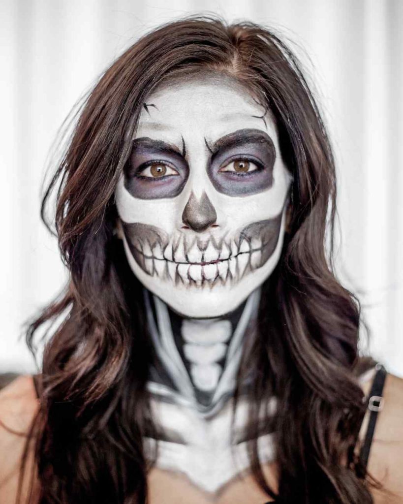 Full Skull Halloween Makeup Ideas: Creative and Unique