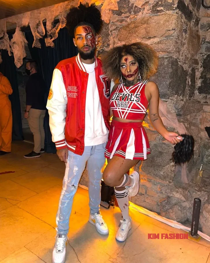 Zombie School Kids Couples Costume