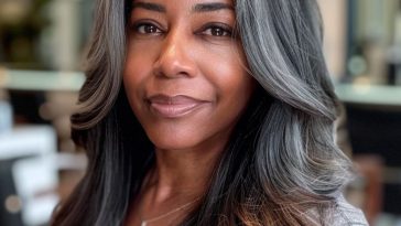 50 Gray Blending Ideas for Older Women Aging Gracefully Silverhair Highlights That Looks Amazing