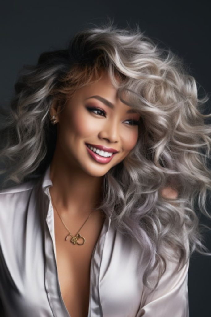 54 Stunning Silver Hair Color Ideas for 2023 3 Aging Gracefully Silverhair Highlights That Looks Amazing