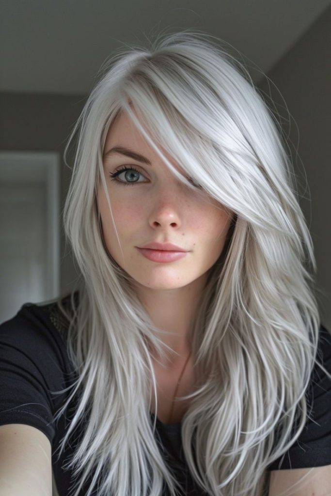 83 Silver Hair Color Ideas for a Breathtaking Look 2 Aging Gracefully Silverhair Highlights That Looks Amazing