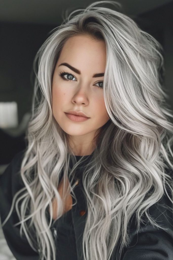 83 Silver Hair Color Ideas for a Breathtaking Look 3 Aging Gracefully Silverhair Highlights That Looks Amazing