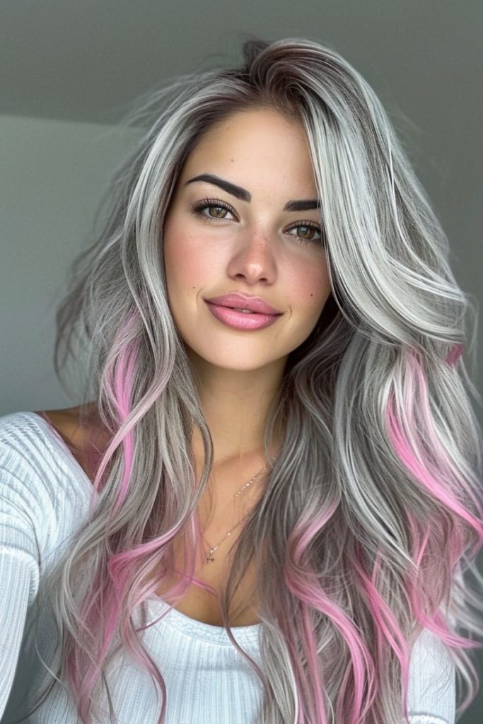 83 Silver Hair Color Ideas for a Breathtaking Look 4 Aging Gracefully Silverhair Highlights That Looks Amazing