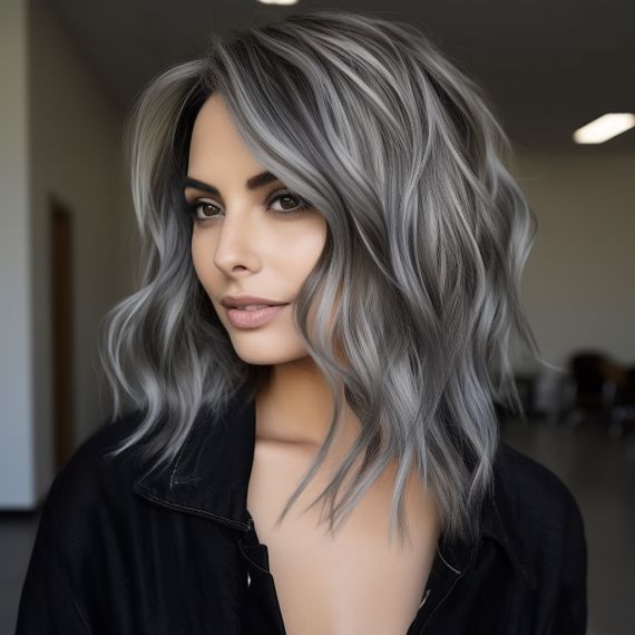 Gray Hair, Don’t Care: How to Rock Silver Highlights