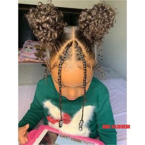 30 Easy Cute Hairstyles for School for Black Girls - kim-fashion