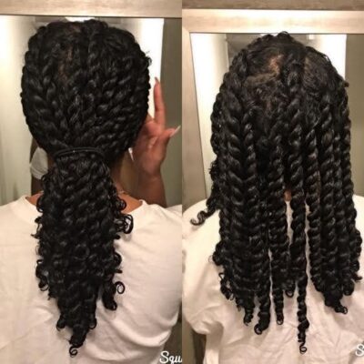 30 Easy Cute Hairstyles for School for Black Girls - kim-fashion