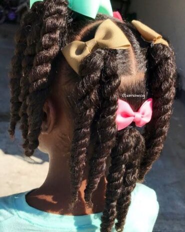 30 Easy Cute Hairstyles for School for Black Girls - kim-fashion