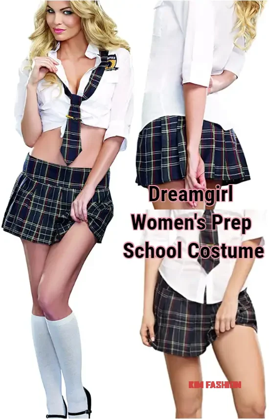 Dreamgirl Womens Prep School Costume School Girl Halloween Costume