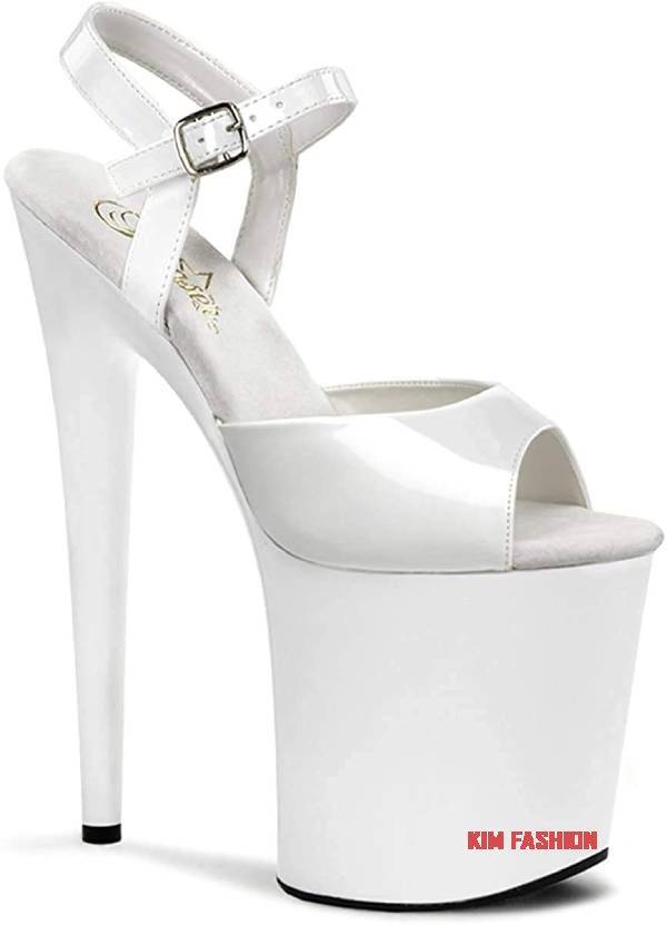 Pleaser Womens Flamingo 809 Platform Sandal Head Turner Pleaser Heels that looks amazing