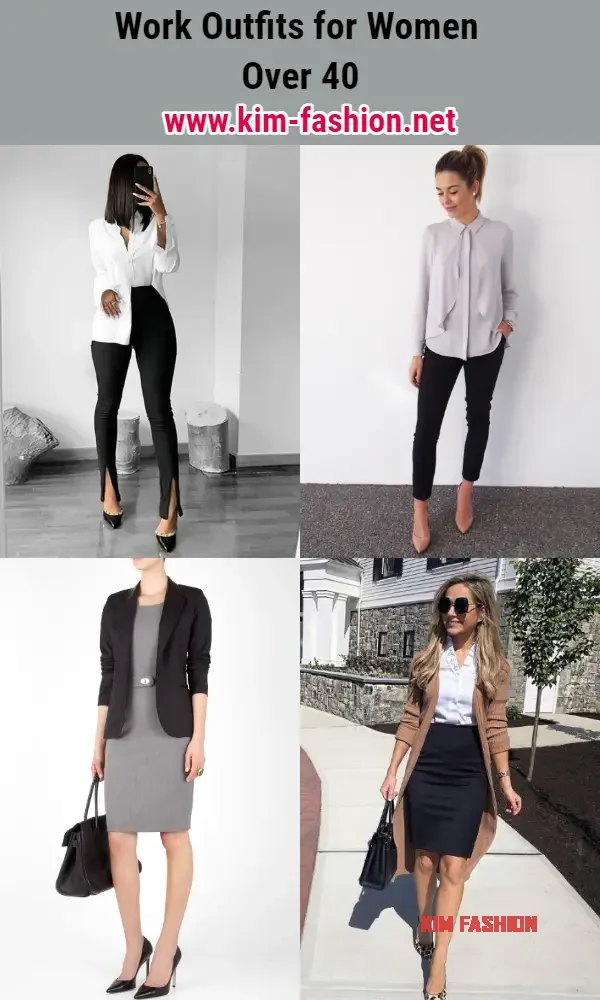 Work Outfits for Women Over 40