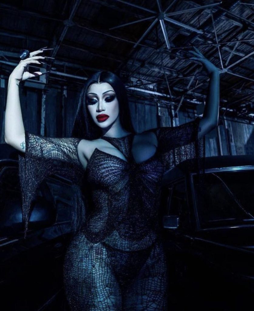 Cardi B as Morticia Addams 30 Iconic Halloween Costume For Party