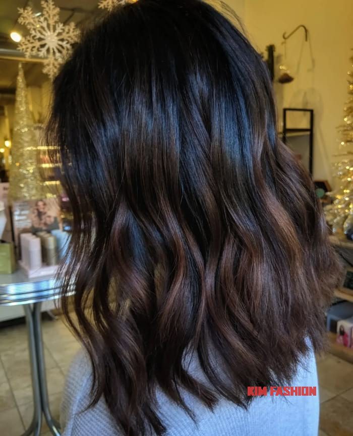 Balayage color hair