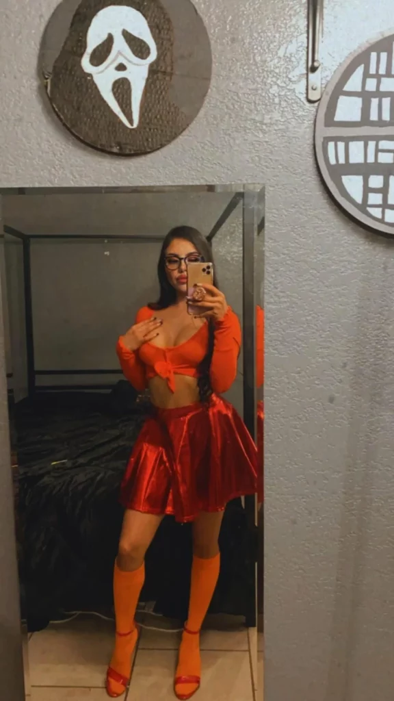 Hot Velma from Scooby doo Halloween Costumes Women