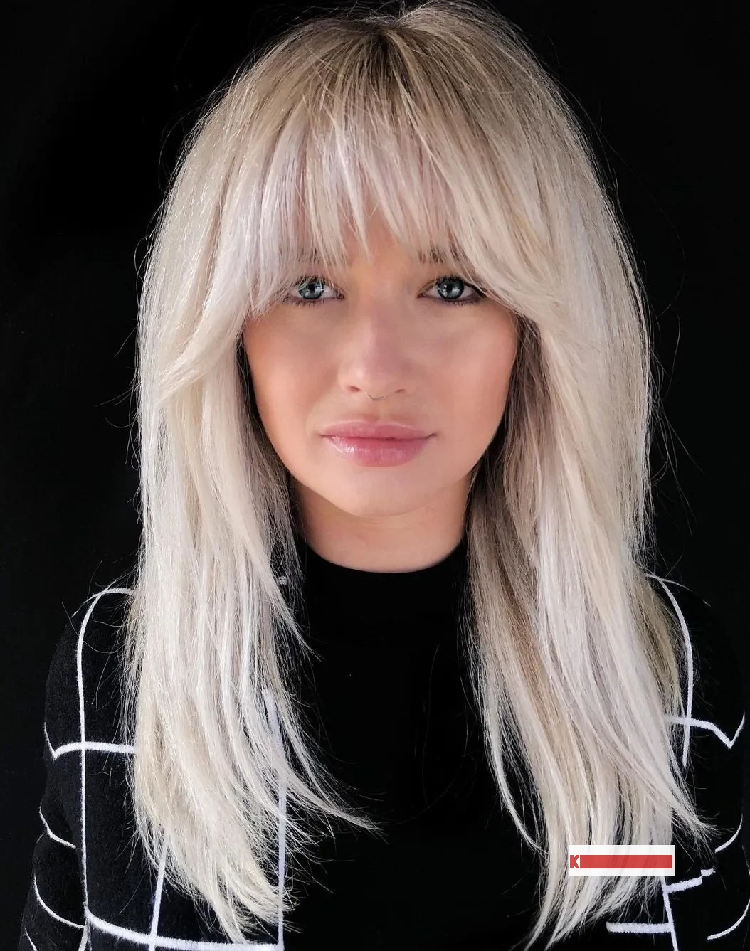 Fresh and Chic Wispy Bangs