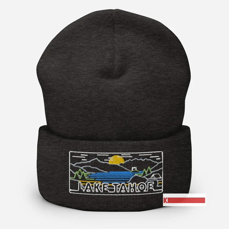 Retro Nevada and California Beanie 