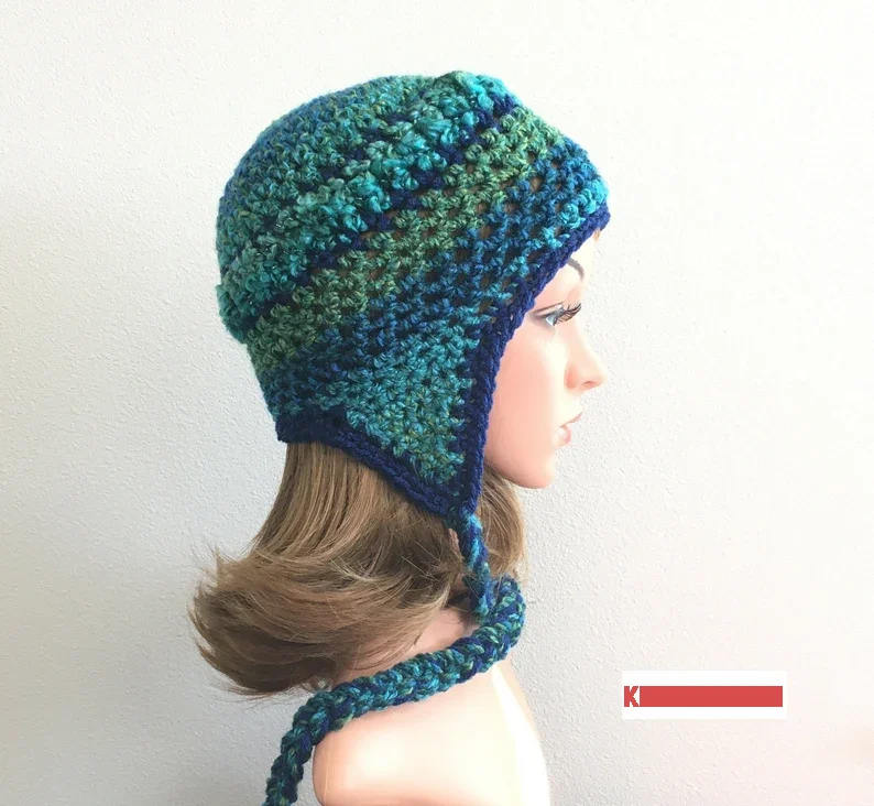 Women's earflap hat