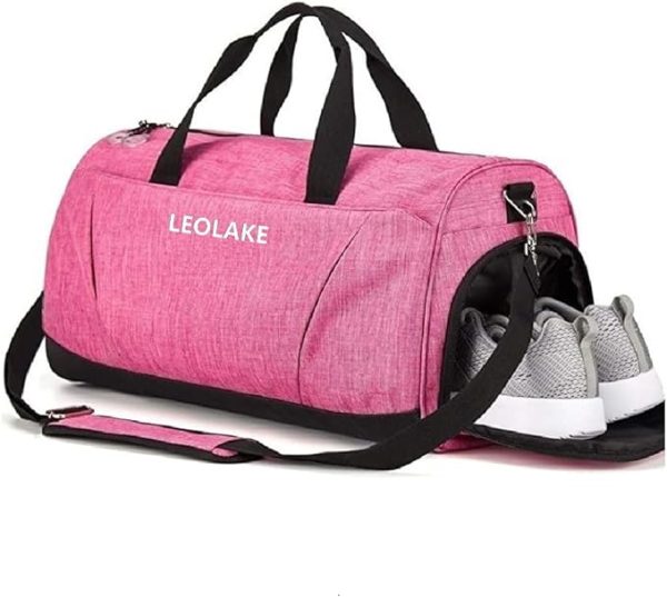 Sports Gym Bag with Wet Pocket Shoes Compartment Unisex 4 Sports Gym Bag with Wet Pocket & Shoes Compartment Unisex