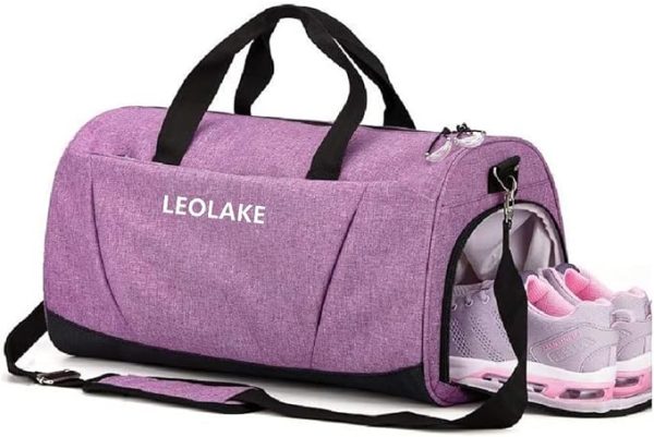 Sports Gym Bag with Wet Pocket Shoes Compartment Unisex 5 Sports Gym Bag with Wet Pocket & Shoes Compartment Unisex