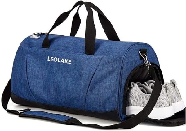 Sports Gym Bag with Wet Pocket Shoes Compartment Unisex 7 Sports Gym Bag with Wet Pocket & Shoes Compartment Unisex