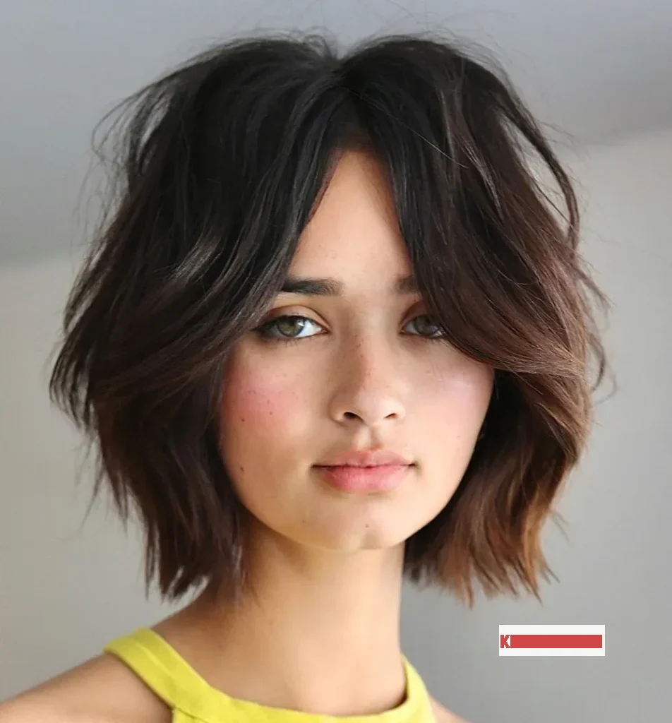 3 short bottleneck bob with thick hair Hairstyles for Thin Hair