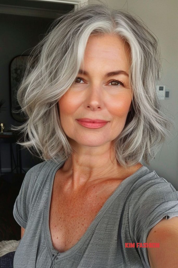 80 Cute Gray Bob Hairstyles You Need To Try Hairstyles for Thin Hair