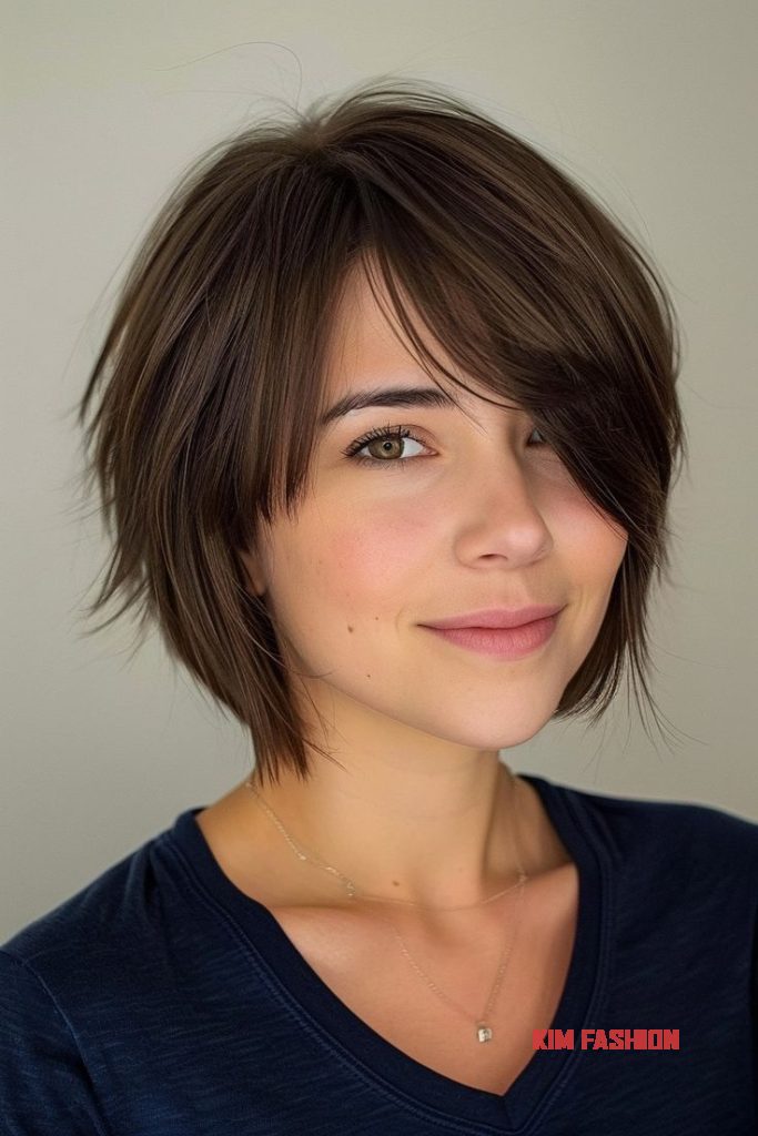 Short Haircut for thin Hair, right hairstyle for thin short hair, cute thin short hair. 