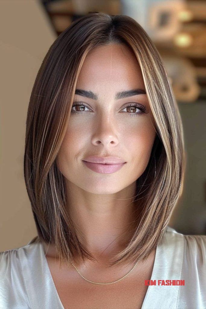 Lush Blunt Bob Hairstyles for Ladies with Thin Hair Slick bob thin haircut, color bob thin hairstyle idea, 