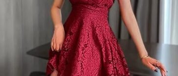 Lace Appliques Short Prom Dresses Lace Appliques Short Prom Dresses