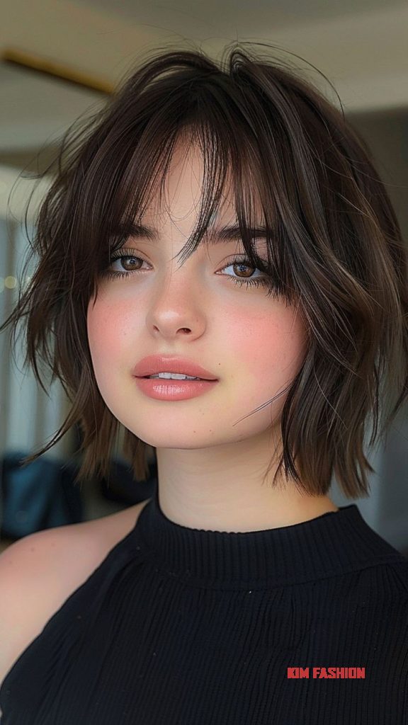 Round Faces Sharp Style 30 Short Hairstyles to Flatter Your Look Hairstyles for Thin Hair