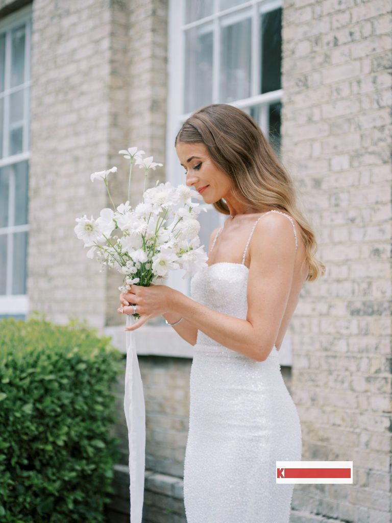 Classic Long Hairstyle for Wedding