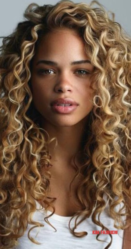 Best Color Trends for Long Curly Hair
