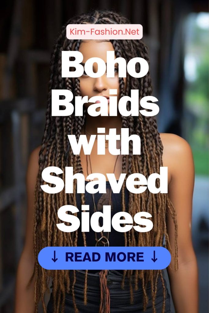 Boho Braids with Shaved Sides: 20 Stylish Hairstyles to Try