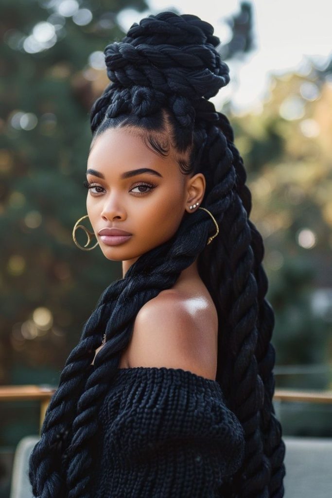 Crochet Jumbo Braids Hairstyles in 2024 1 Get the Look: The Hottest Braided Hairstyles Right Now