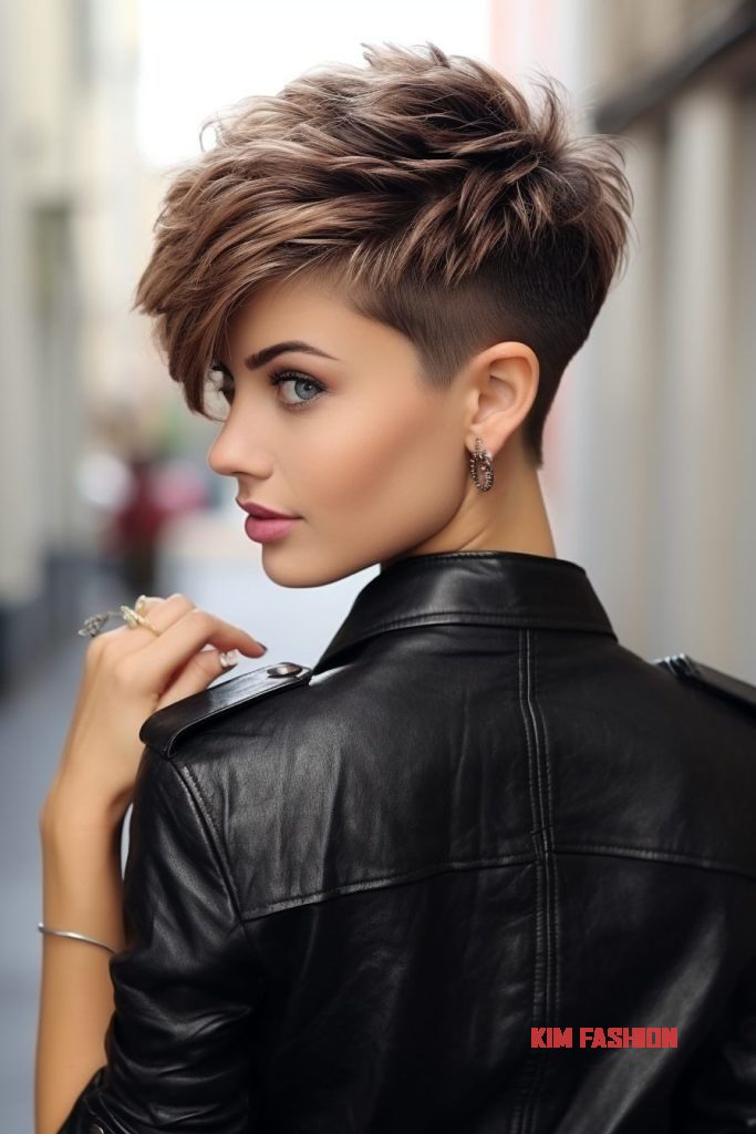 Bixie Cut: A blend between a bob and a pixie, offering more length than a pixie but shorter than a bob.