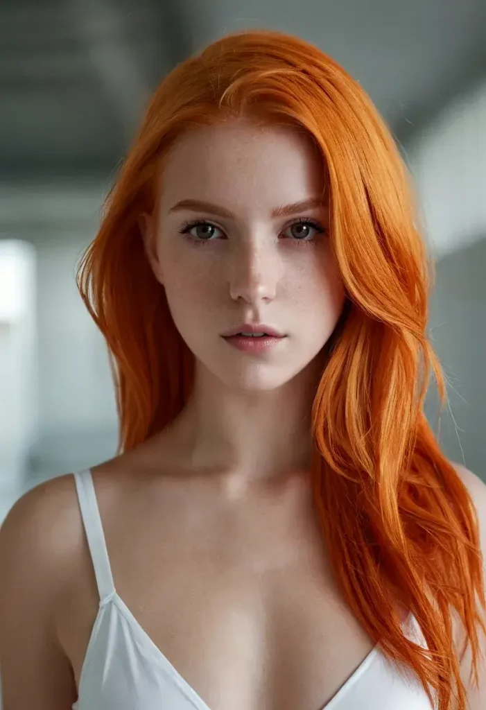 Orange Hairstyle and Color Look Inspo 8 Orange Hairstyle and Color Look Inspo