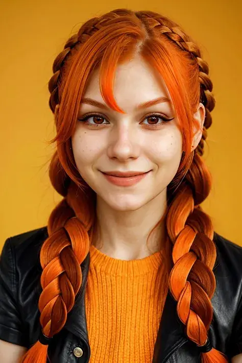 Orange Hairstyle and Color Look Inspo.webp image 2 Orange Hairstyle and Color Look Inspo