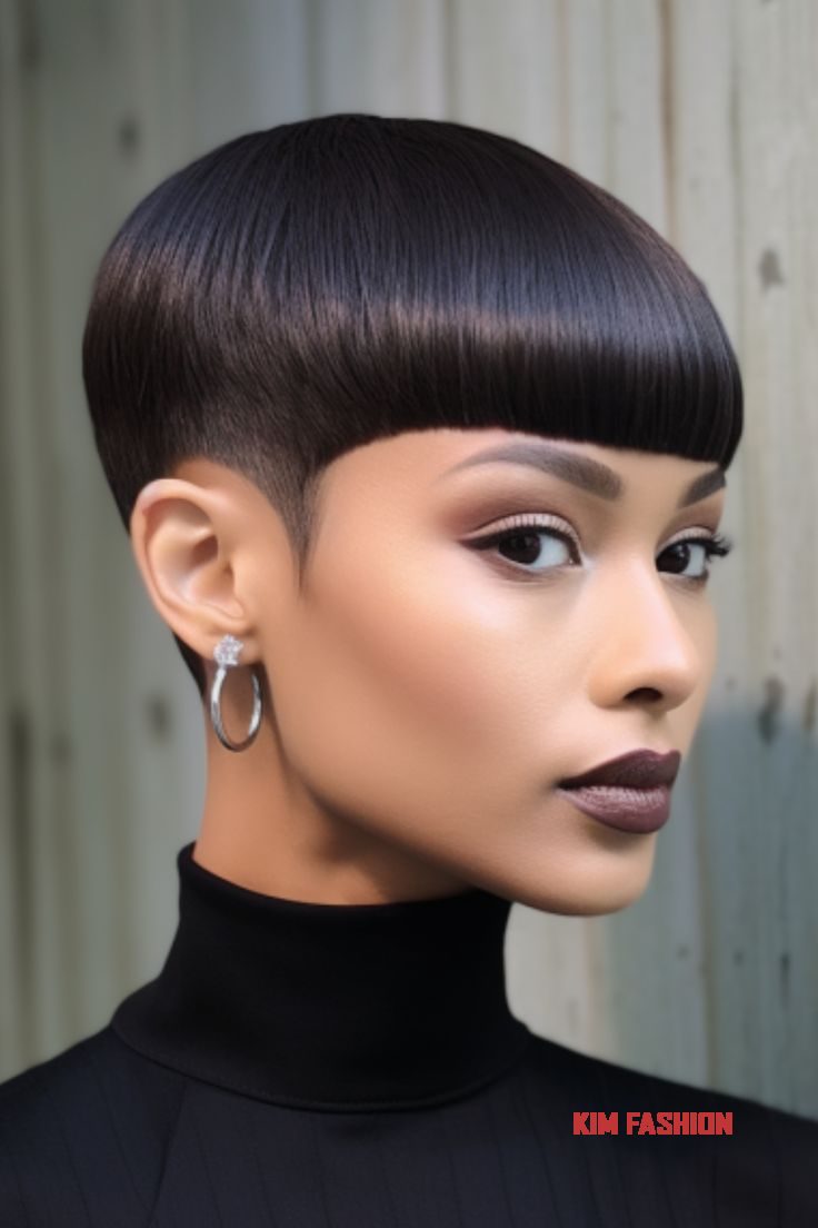 Bowl Cut: A bold, retro look that's making a comeback.