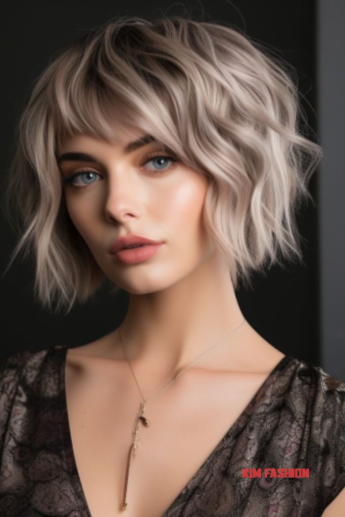 Textured Bob: Layers add movement and volume to a traditional bob.