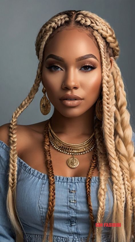 The Ultimate Guide to Sexy Goddess Braids Hairstyles Boho braids www.kim fashion.net Boho Braids with Shaved Sides: 20 Stylish Hairstyles to Try