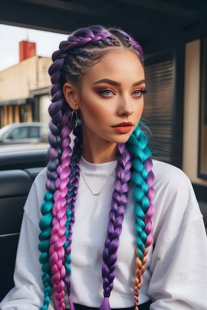 Trend Alert Big Braids Hairstyles That Are Rocking 2024 Get the Look: The Hottest Braided Hairstyles Right Now