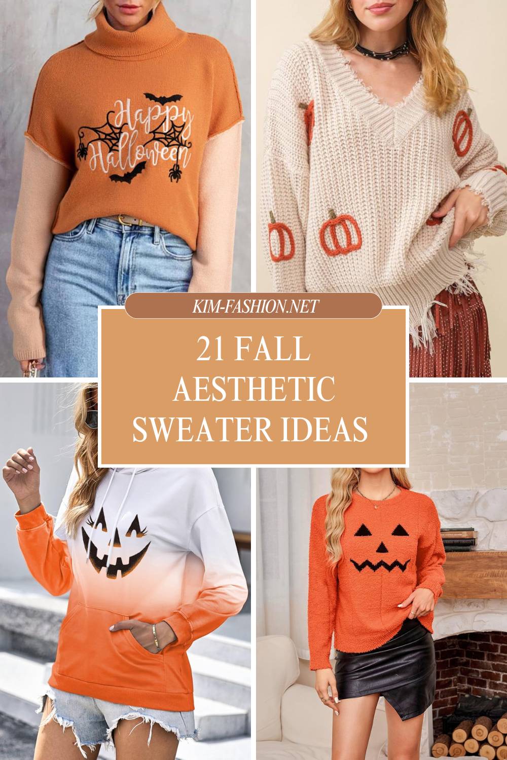 21 Fall Aesthetic Sweater Ideas 