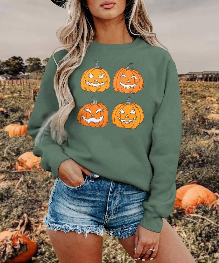 Halloween Shirt Women Pumpkin 21 Fall Aesthetic Sweater Ideas