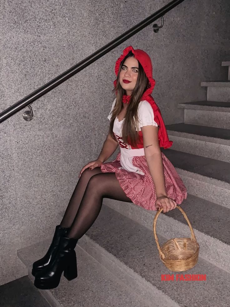 20 Costume Ideas For Women That Elevate The Halloween Game 22 Red Riding Hood Costume Ideas