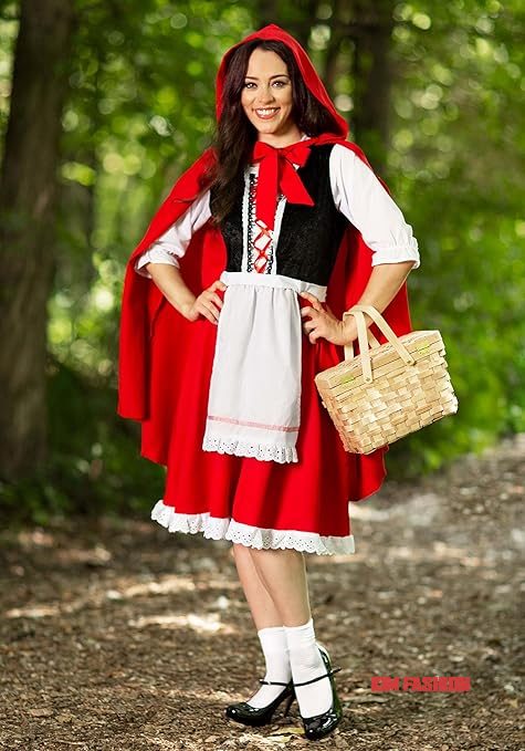 Little Red Riding Hood Costume for Women Red Riding Hood Dress