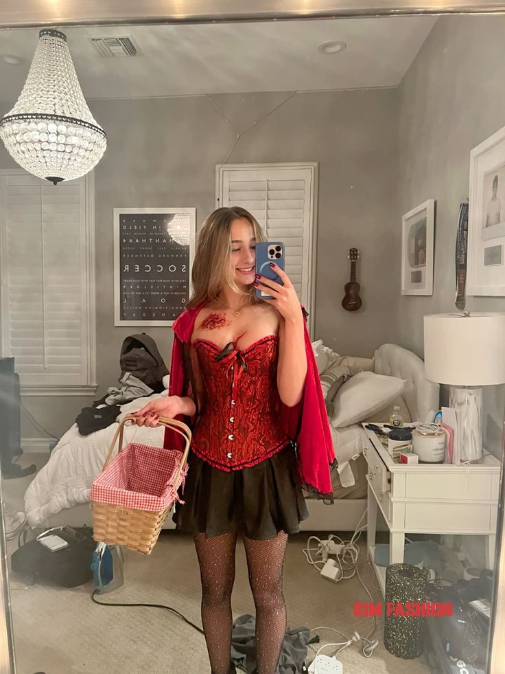 little red riding hood❤️ 22 Red Riding Hood Costume Ideas