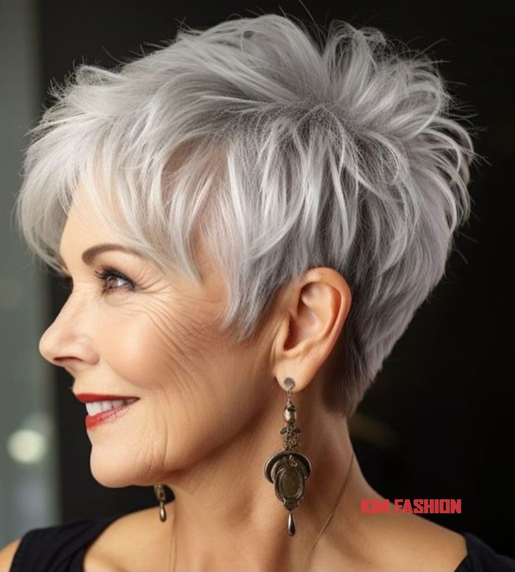 Pixie Cuts for Older Ladies