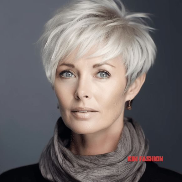 Pixie Cut for Fine Hair for Older Ladies