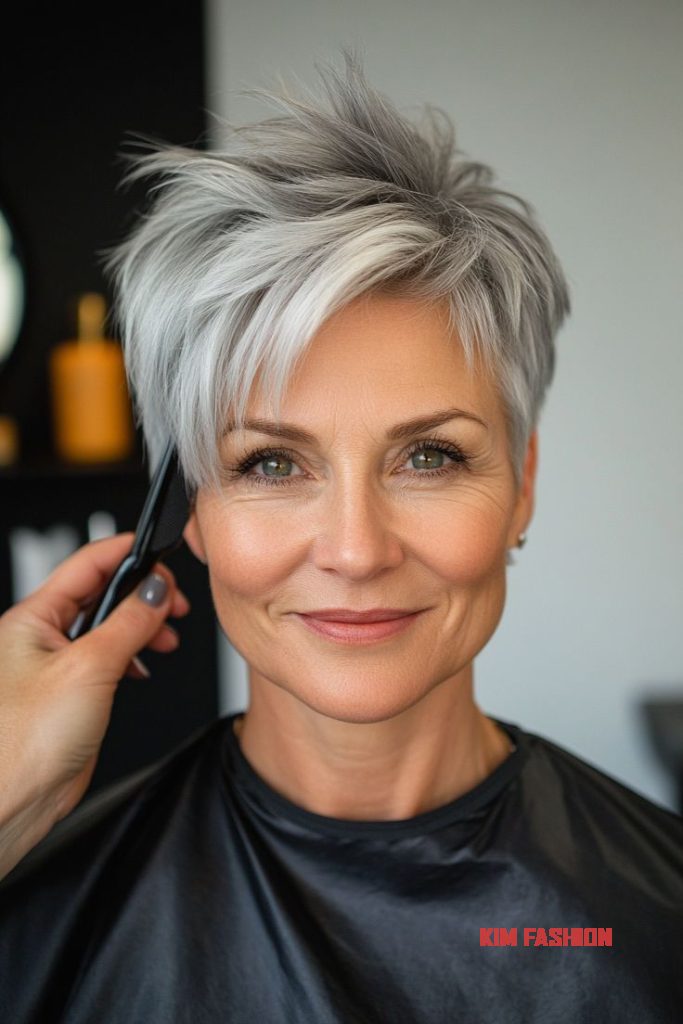 Simple Pixie Style for Older Ladies