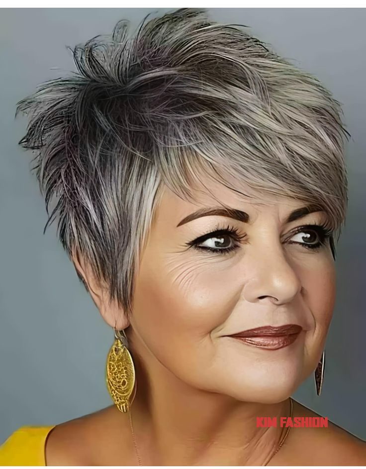 Pixie Cuts for Older Ladies